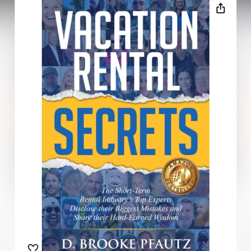 🤩 $5 SALE! 🤩 NWT Vacation Rental Secrets paperback book by D. Brooke Pfautz